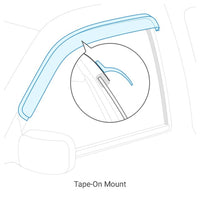 Belmor Stainless Steel 1990-2013 Mach CH Series Side Window Ventshade