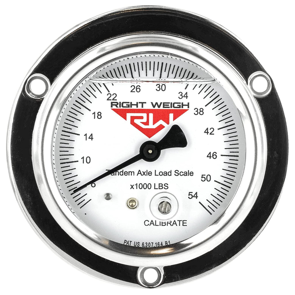 Right Weigh 250-54-FF TANDEM Axle Load Scale for Single HCV Air Suspensions