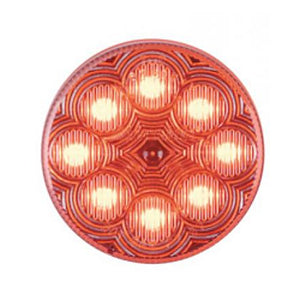Maxxima 2.5" Round Red LED Clearance Marker Light