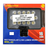 Round, Rectangle or Square 16-LED Ultra-Bright Work Lights