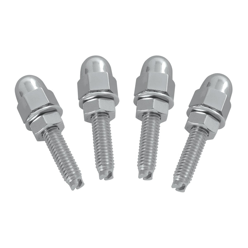 Acorn License Plate Nut Set (4 Pack)