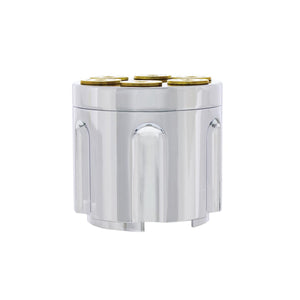 Chrome Gun Cylinder 9/10 Speed Gearshift Knob