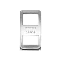 Western Star Stainless Steel Rocker Switch Trims - Various Engravings