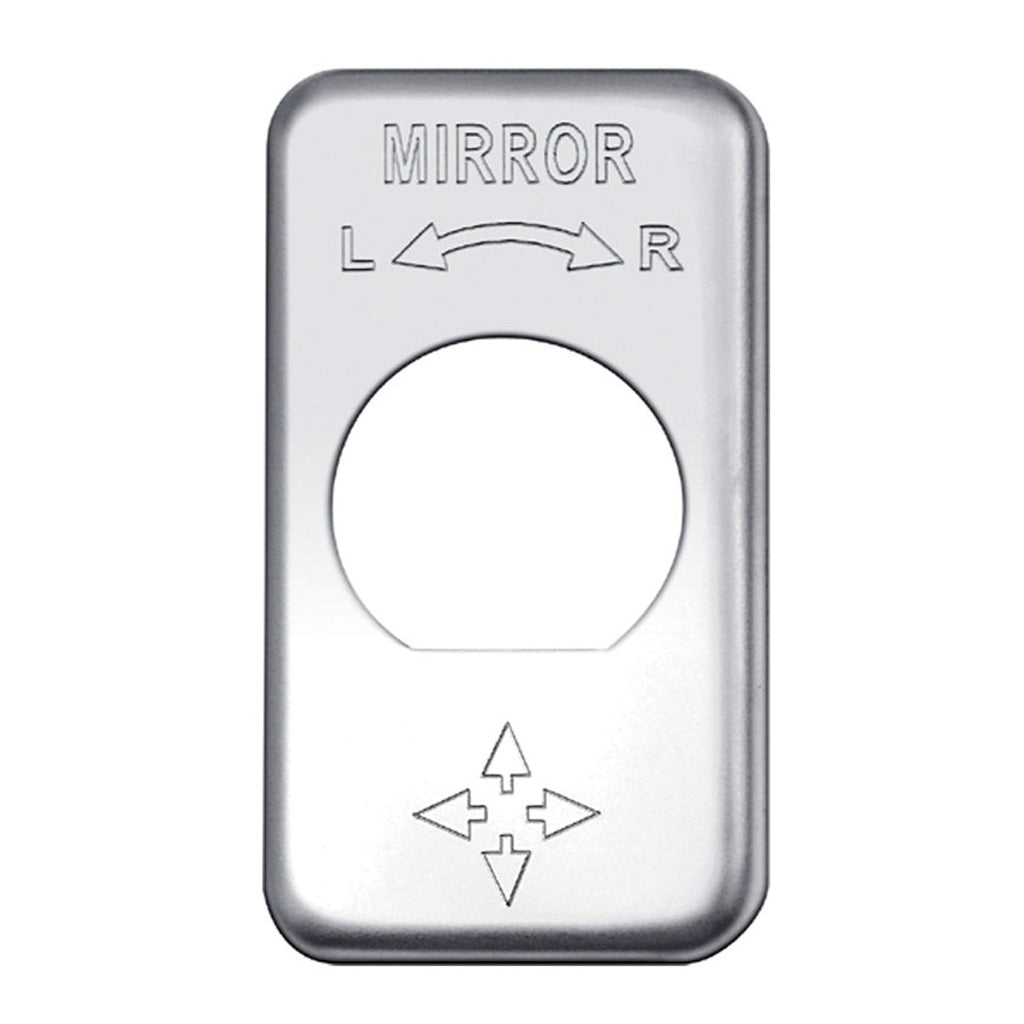 Engraved Switch Plate - Power Mirror Left