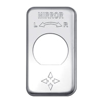 Engraved Switch Plate - Power Mirror Left