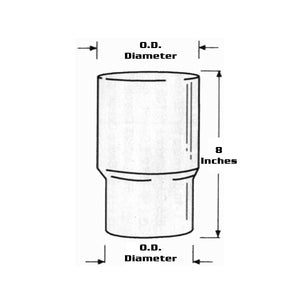 Grand Rock - Various Dimension Exhaust Reducer Pipe (Aluminized)