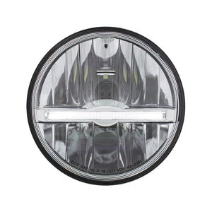 United Pacific Headlight with 9 LED Amber or White Position Light Bar