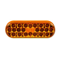 Oval LED Stop/Turn/Tail & Front/Park/Turn 24 Diode Pattern Lights