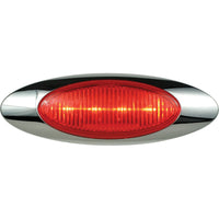 M1 LED 4" Oval Light with Chrome Housing