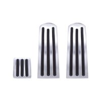 Peterbilt Chrome Pedal Set w Colored Inserts