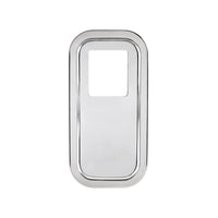 Peterbilt Stainless Shift Plate Cover - Extended Hood