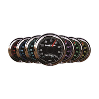 Right Weigh Interior Analog Onboard Load Scale Dash Gauge (Black or Chrome Finish)
