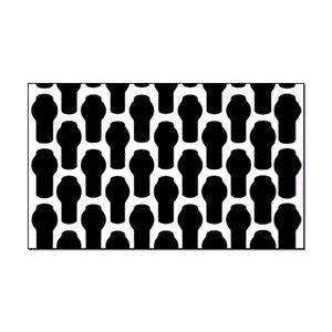 Roadwork's Peterbilt 388 or 389 Punched Grill Inserts