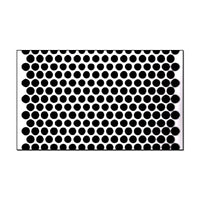 Roadwork's Peterbilt 388 or 389 Punched Grill Inserts