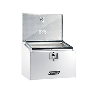 Polished Aluminum Slope Lid Tool Box