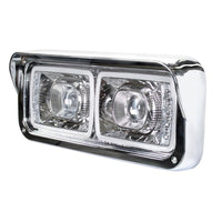 Universal LED Projection Headlights w LED Turn Signals