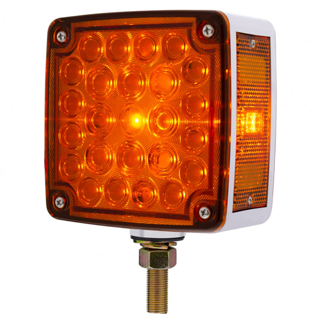 United Pacific 52 Diode 4.5" Square Double Faced Turn Signal Light