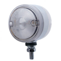 United Pacific Red/Amber 3" Round Double Face Dual Function Light