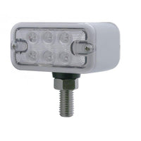 United Pacific Red/Amber Rectangle Double Face Dual Function T-Mount Light