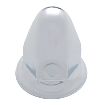 33mm X 2-1/8" Chrome Steel Bullet Nut Cover w Flange (Individual or 10 Pack)