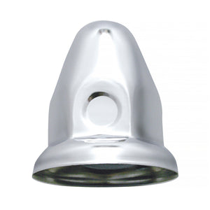 33mm X 2-1/8" Chrome Steel Bullet Nut Cover w Flange (Individual or 10 Pack)