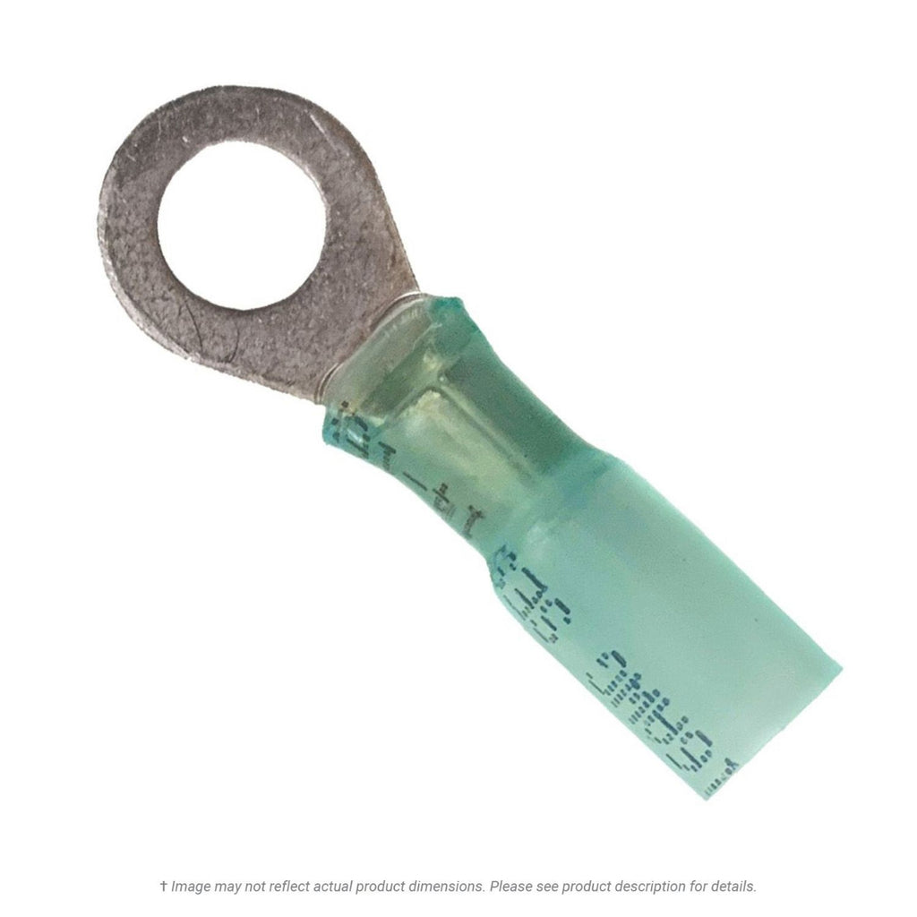 Heat Shrink Ring Terminal 16-14 AWG 1/4" Stud