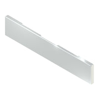 Valley Chrome - 18" Box End Universal Mount 7GA Steel Chrome Bumper (No Holes)