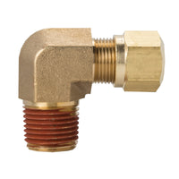 D.O.T. 1/2" X 1/4" Air Brake Fitting 90degree for Nylon Tubing Male Elbow