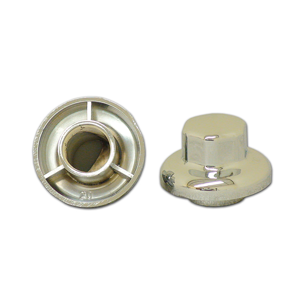 Phoenix USA® Chrome ABS Nut Cover for Q820F & Q820R (20mm inner diameter)