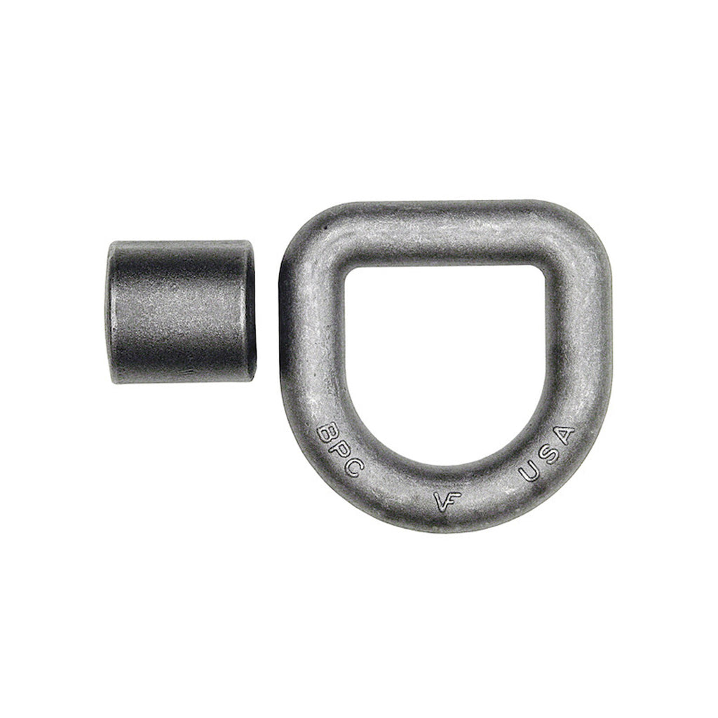 Buyers - 1"D x 3"H x 3"W Forged D-Ring with Weld-On Bracket