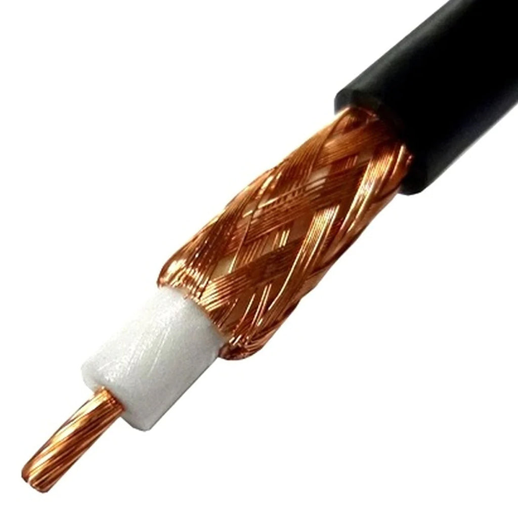 RG-8X (Mini-8) Low-Loss High-Flex 50-Ohm Coaxial Cable