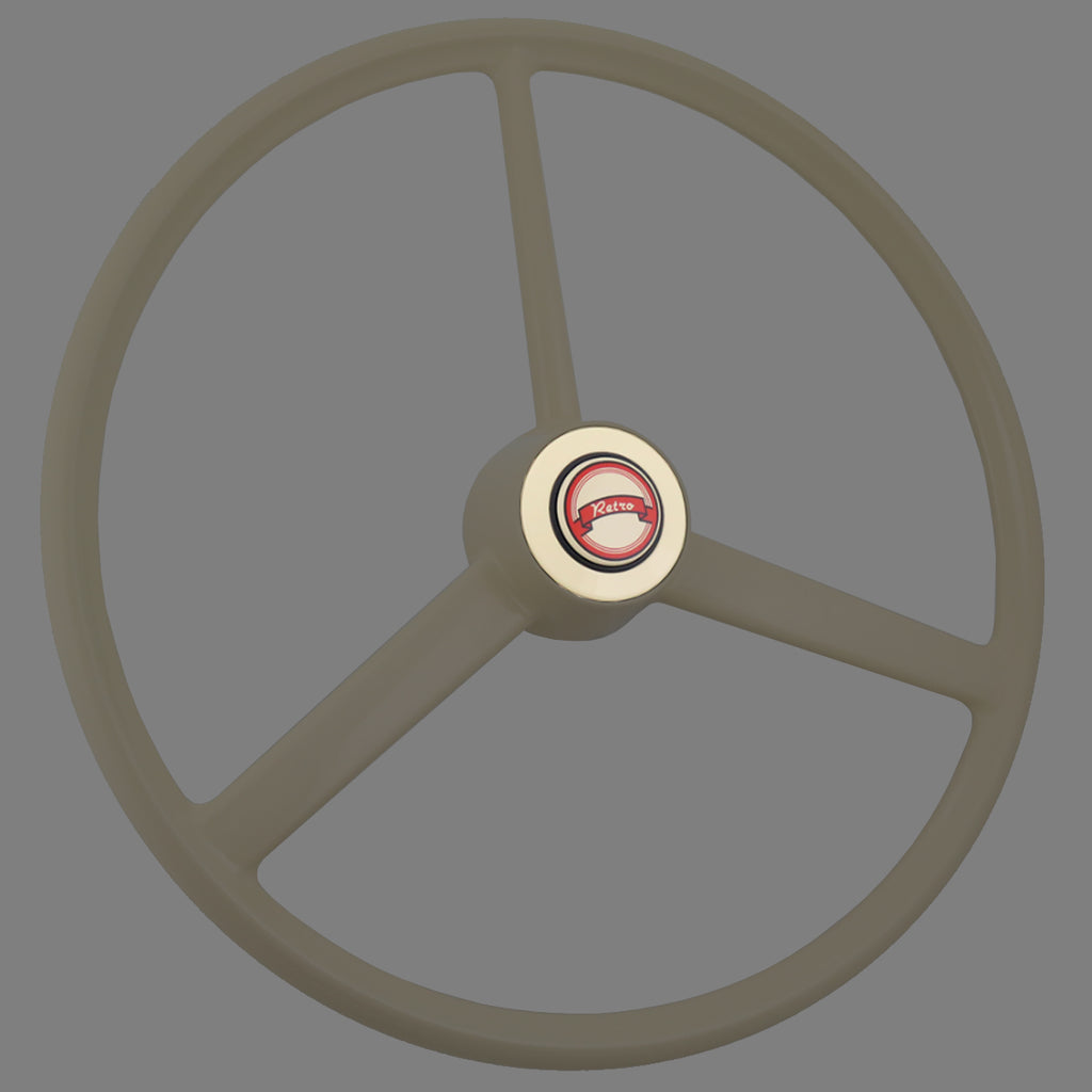 Steering Creations - Horn Button for Retro Bone Steering Wheel