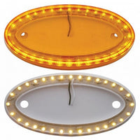 32 LED Large Emblem Light For Peterbilt - Amber LEDs (Amber or Clear Lens)