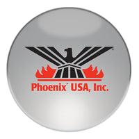 Phoenix USA - 2 Inch Domed Silver Replacement Center Cap (CLPH2)