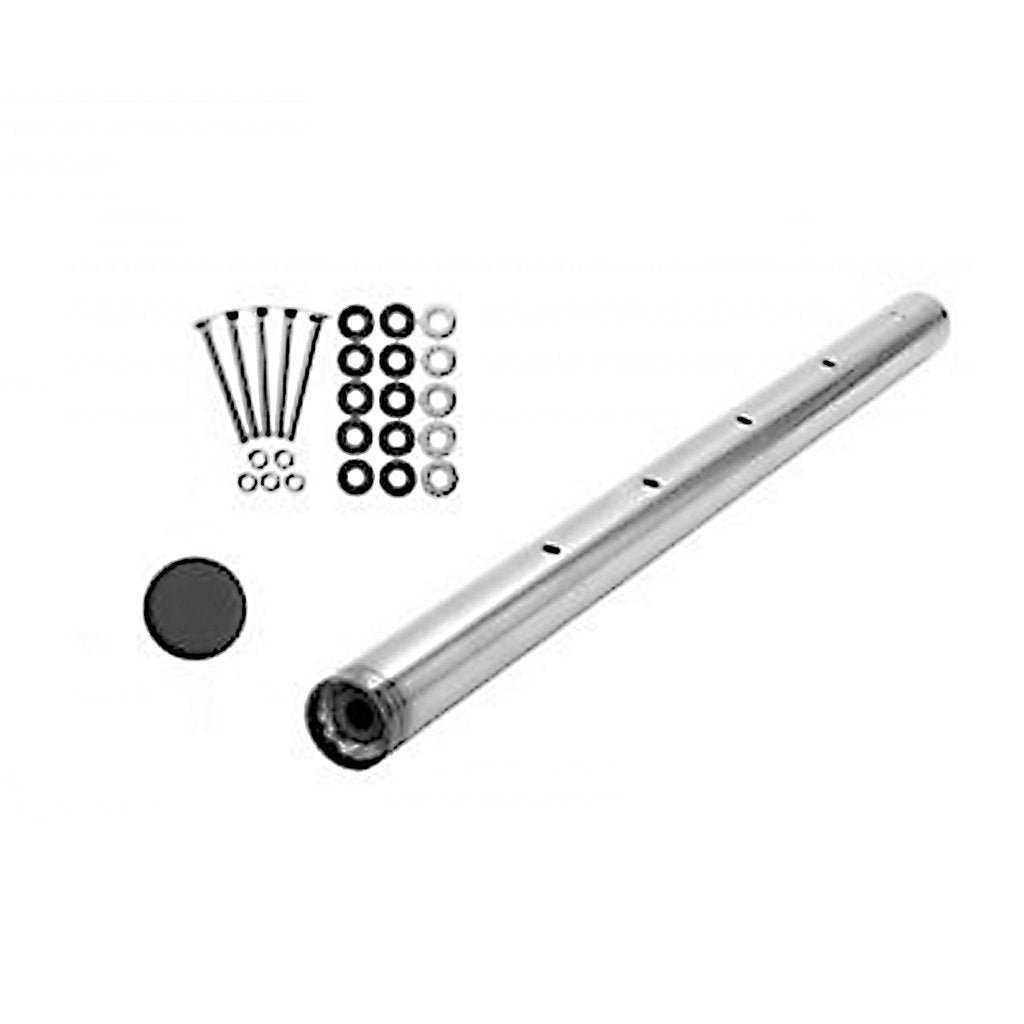 Heavy Duty 12 Gauge Stainless Steel Single 5/8” Bolt & Nut Mount - Berube's Truck Accessories