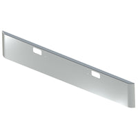 International 18" Texas Square End 10GA Chrome Steel Bumper w Bolt & Hitch Holes