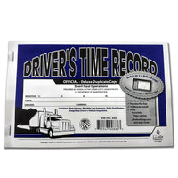 Driver’s Exemption Log -100 Air-Mile Radius - 2-Ply, with 3 carbons, Simplified Daily Vehicle Inspection Report