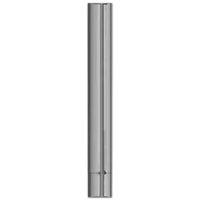 Lincoln Industries - 7" x 55" Plain Inlet Exhaust Spool with Taper Lock