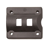 Backing Block w Hardware For 26″ Single Poly Plastic Bracket