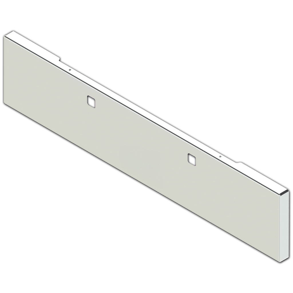 Peterbilt 365/388/389 20" Box End 10GA Chromed Steel Universal Mount Bumper