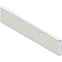 Peterbilt 365/388/389 20" Box End 10GA Chromed Steel Universal Mount Bumper