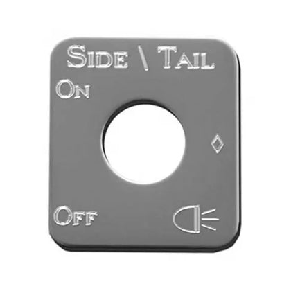 Rockwood - Kenworth Stainless Steel Side/Tail Switch Plate