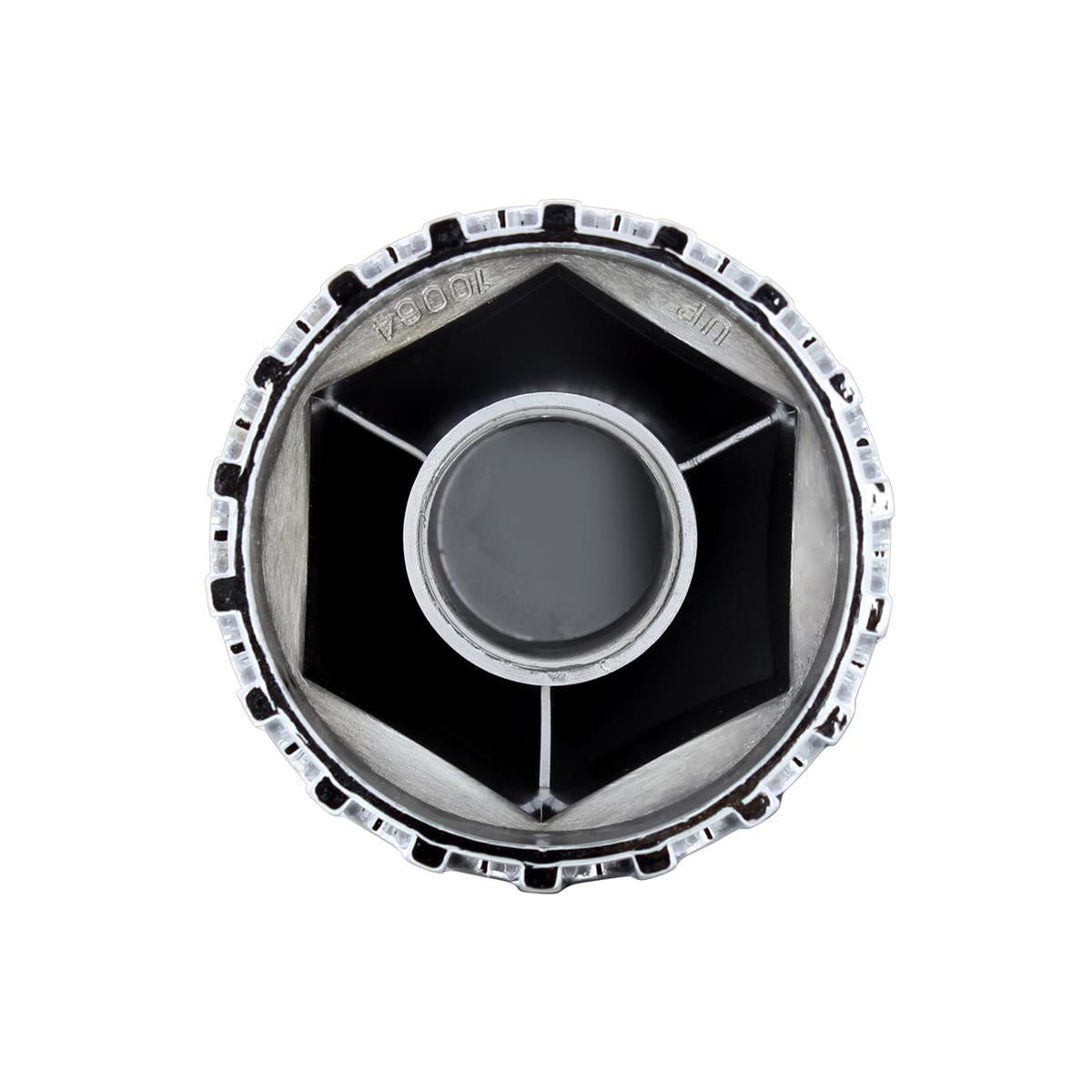 33mm x 2-3/4" Chrome Plastic Original Thread-On Nut Cover - Berube's Truck Accessories