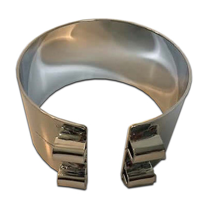 Dynaflex Chrome 5" Butt Joint Clamp