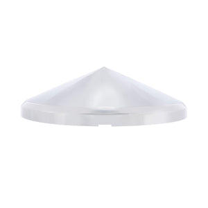 Chrome Pointed Rear Axle Hubcap