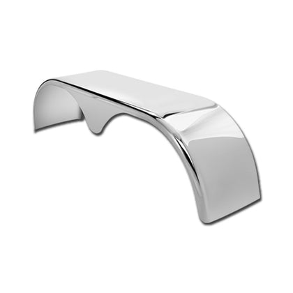 Hogebuilt 105" 304 Premium Stainless Steel Full Tandem Tear Drop Fenders w 25.5" Drop