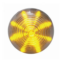 United Pacific - 13 LED 2.5" Round Beehive Light (Clearance/Marker) - Amber LED/Clear Lens