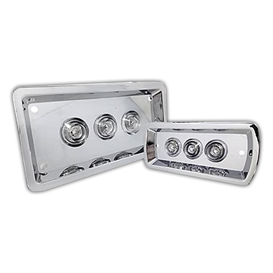 LifeTime Nut Covers - 1982-2001 Kenworth Non-Daylite White LED Cab Door Light