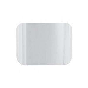 Chrome Plastic Hitch Cover for 2"x2" Trailer Hitch Receivers