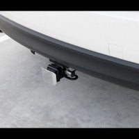 Chrome Plastic Hitch Cover for 2"x2" Trailer Hitch Receivers